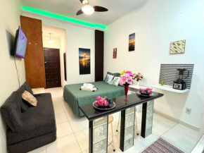 Lindo Studio a 3 minutos da praia Av Nsa Sra C 1032 ap401